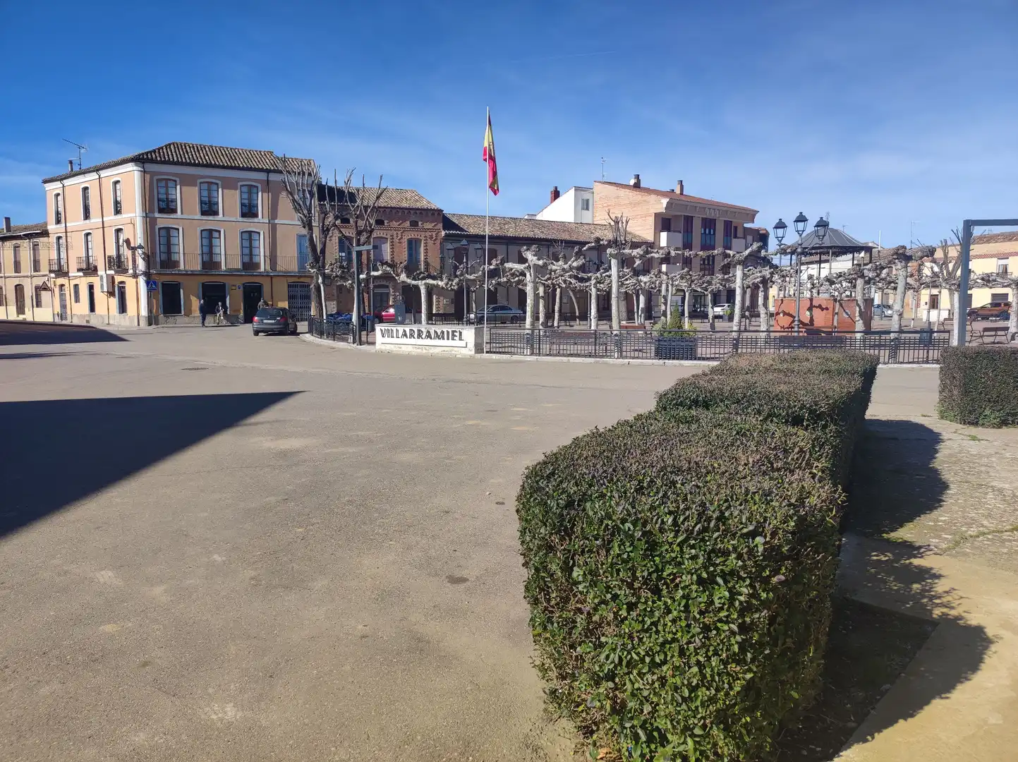 Vista exterior de Finca rústica en venta en Villarramiel con Calefacción, Terraza y Trastero