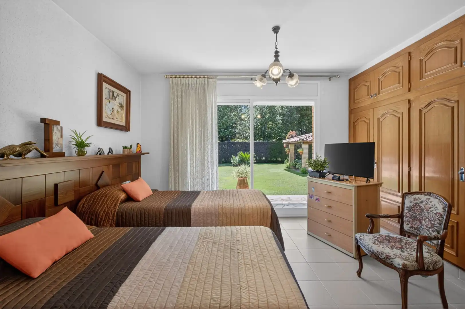 Schlafzimmer von Haus oder Chalet zum Verkauf in Quart mit Klimaanlage, Heizung und Abstellraum