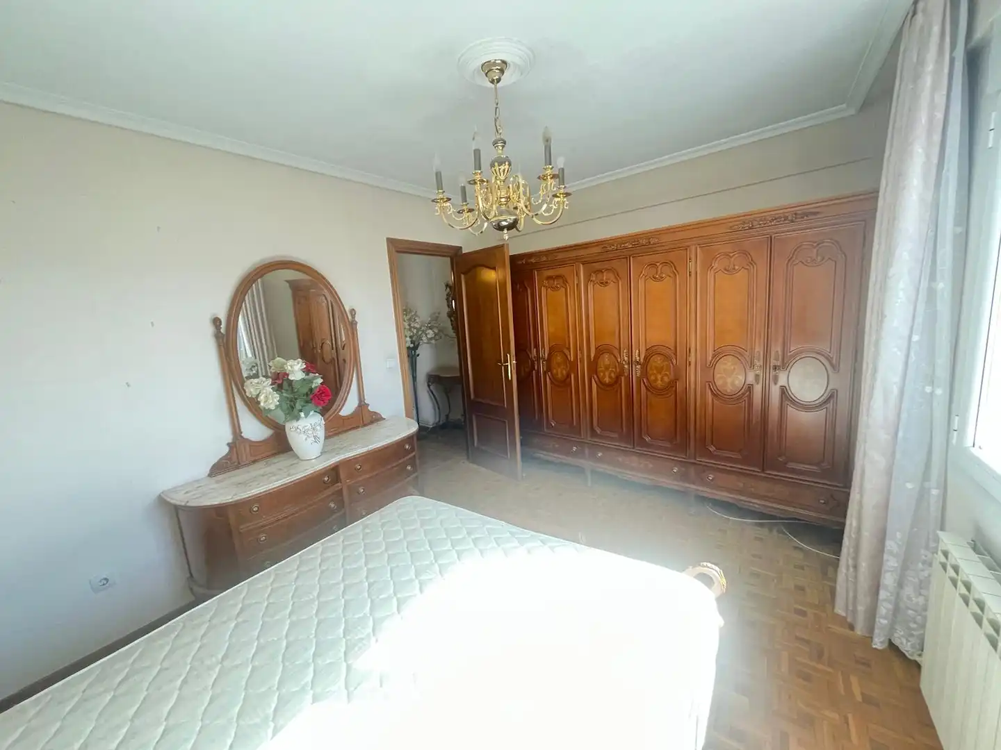Bedroom of Flat for sale in Valladolid  with Heating and Terrace