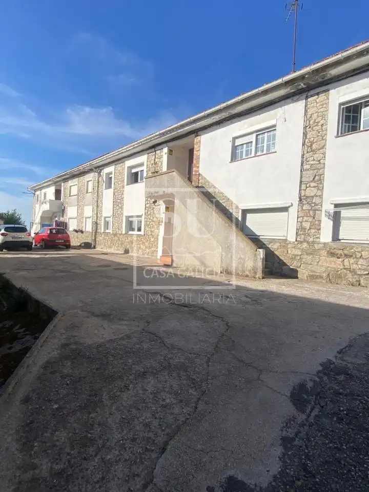 Außenansicht von Wohnung zur Miete in Baiona mit Klimaanlage, Heizung und Möbliert