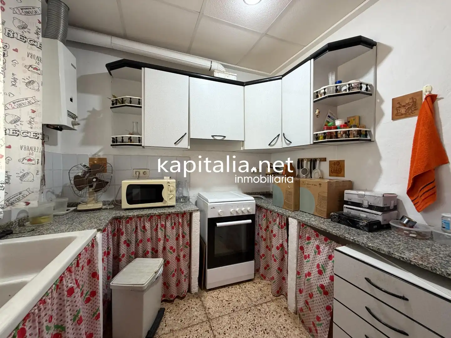 Cuina de Casa o xalet en venda en Albaida amb Aire condicionat i Traster