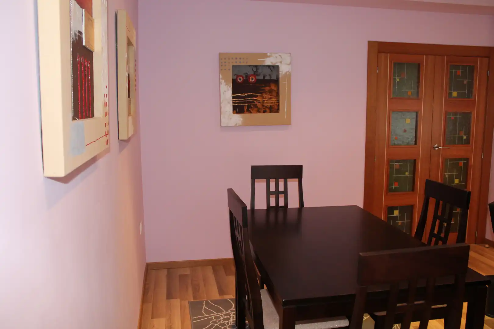 Esszimmer von Wohnung zum Verkauf in Mieres (Asturias) mit Heizung, Abstellraum und Möbliert