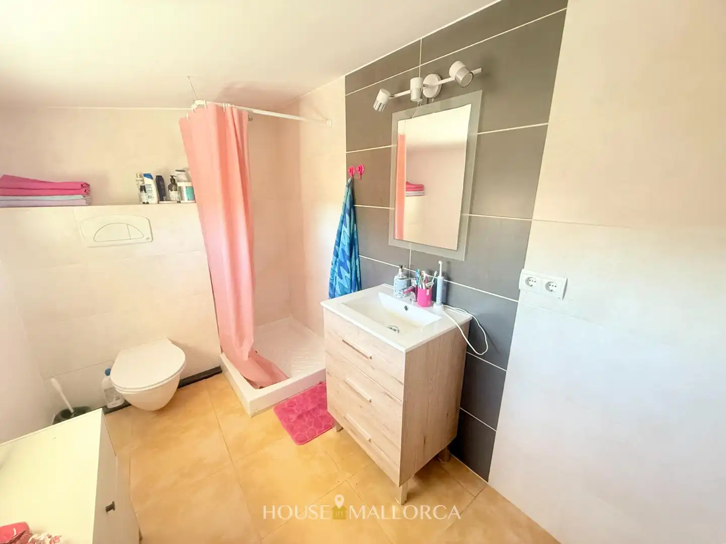 Baño de Ático en venta en Campos con Balcón