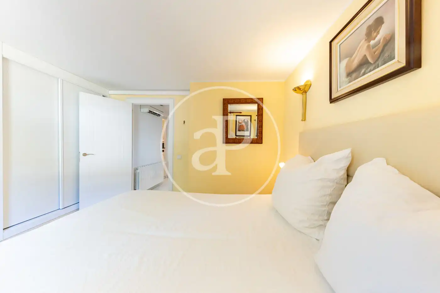 Bedroom of Flat for rent in Calvià  with Air Conditioner, Heating and Private garden