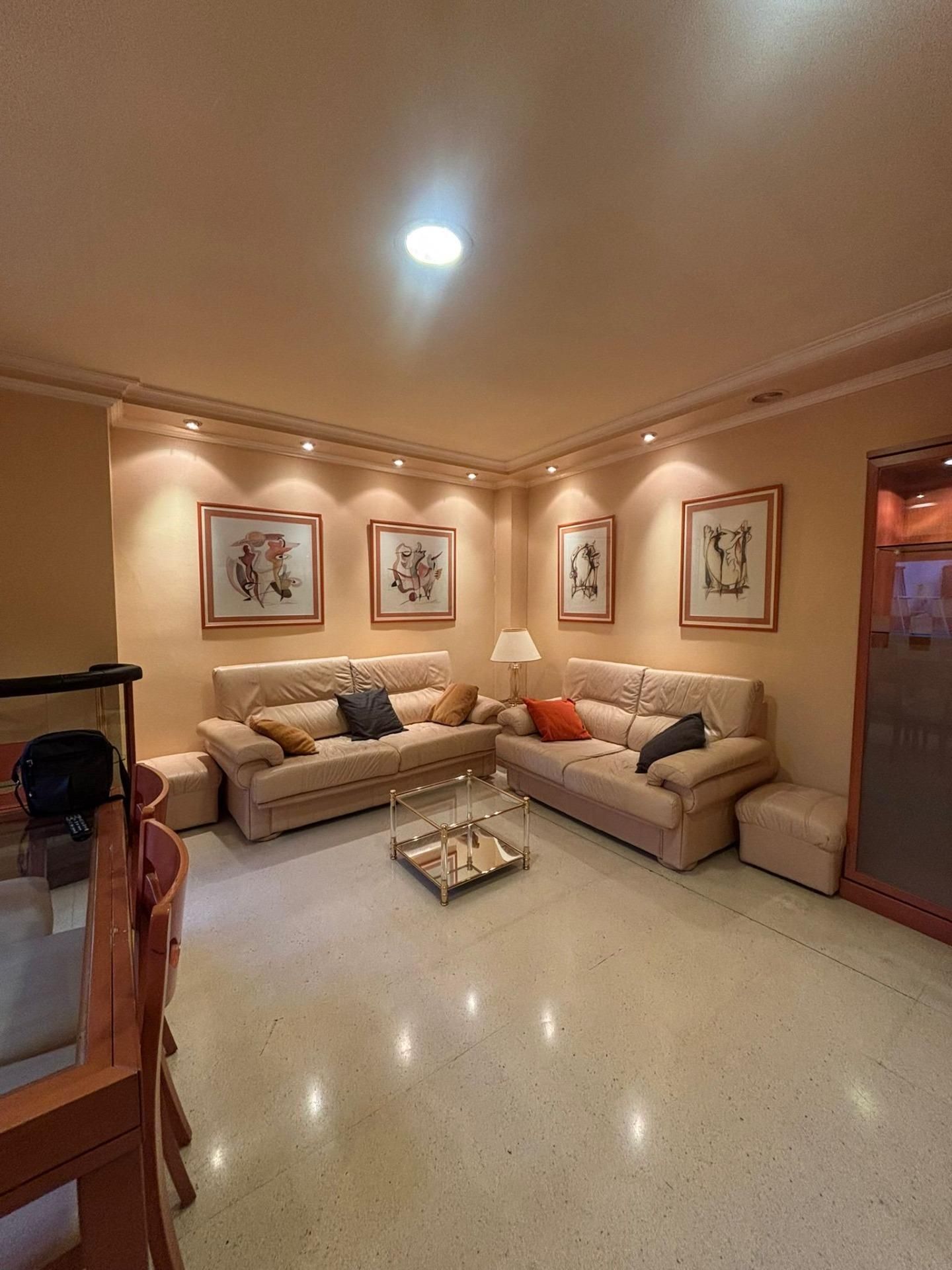 Sala de estar de Piso de alquiler en Valdepeñas