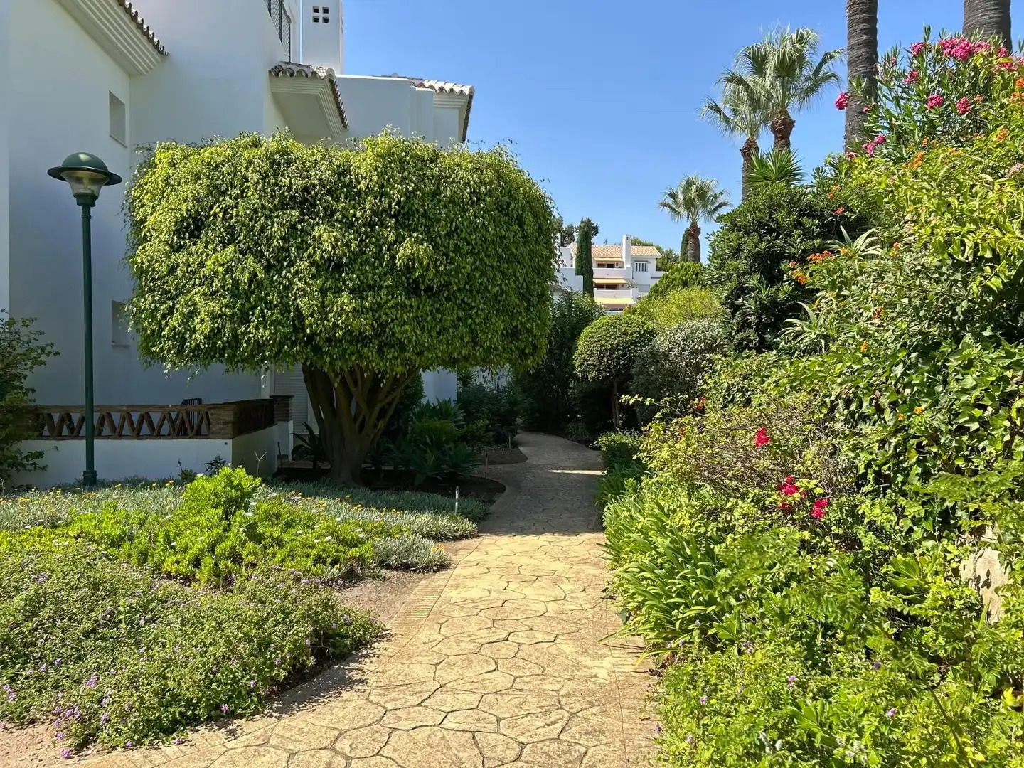 Garden of Apartments for sale in Marbella  with Air Conditioner, Heating and Private garden