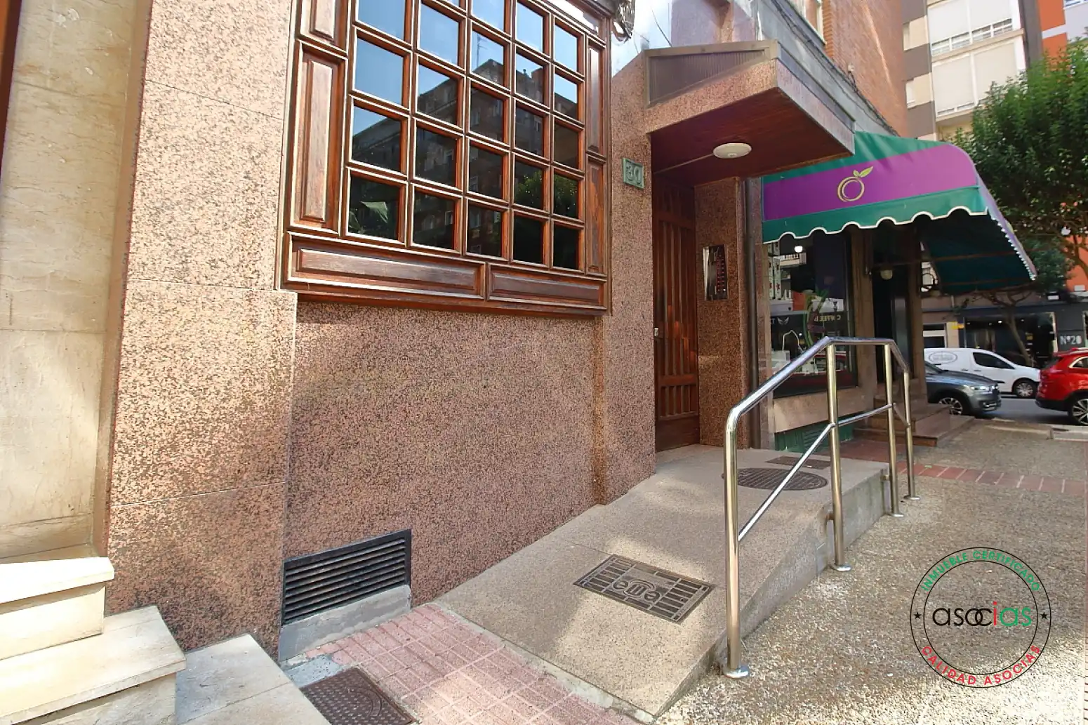 Exterior view of Flat for sale in Gijón   with Heating, Parquet flooring and Storage room