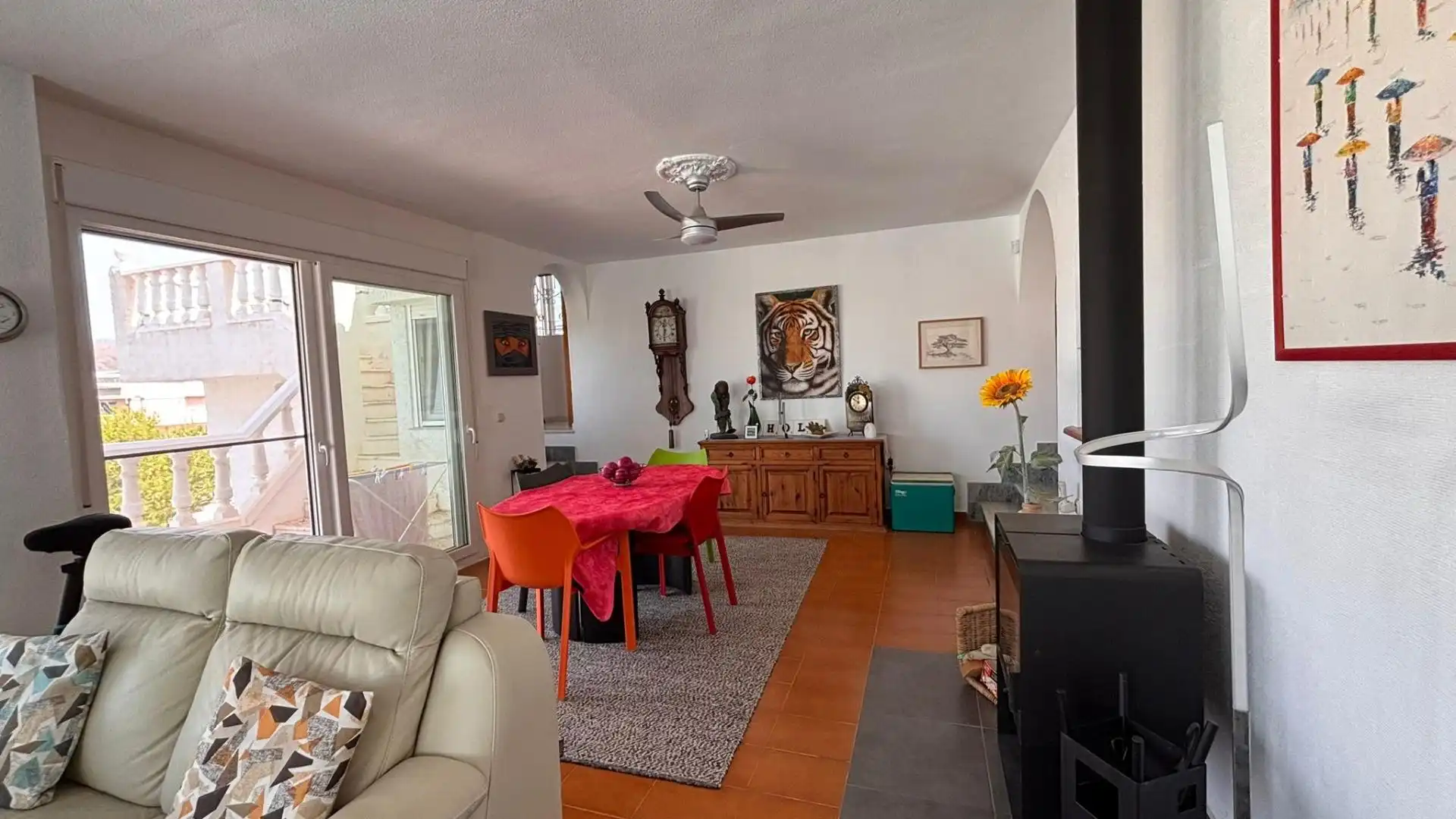 Sala d'estar de Casa o xalet en venda en Cartagena amb Aire condicionat, Calefacció i Jardí privat