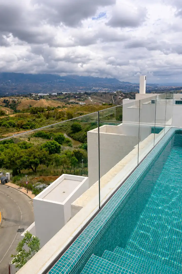Swimming pool of Ground floor for sale in Ojén  with Air Conditioner, Private garden and Terrace