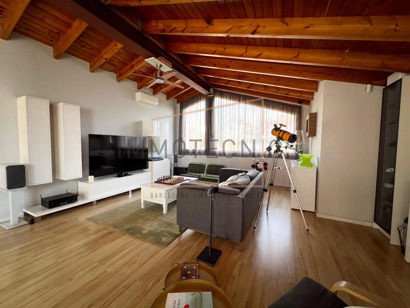 Sala de estar de Casa o chalet en venta en Lliçà d'Amunt con Aire acondicionado, Jardín privado y Terraza