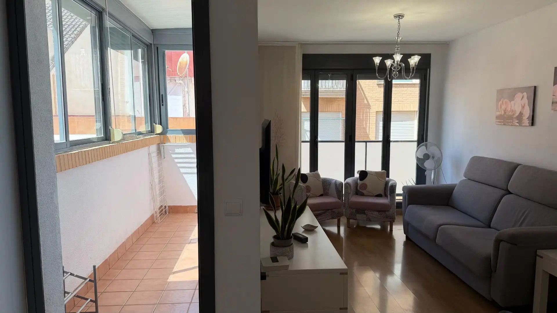 Sala de estar de Piso en venta en Valencia con Aire acondicionado, Calefacción y Parquet