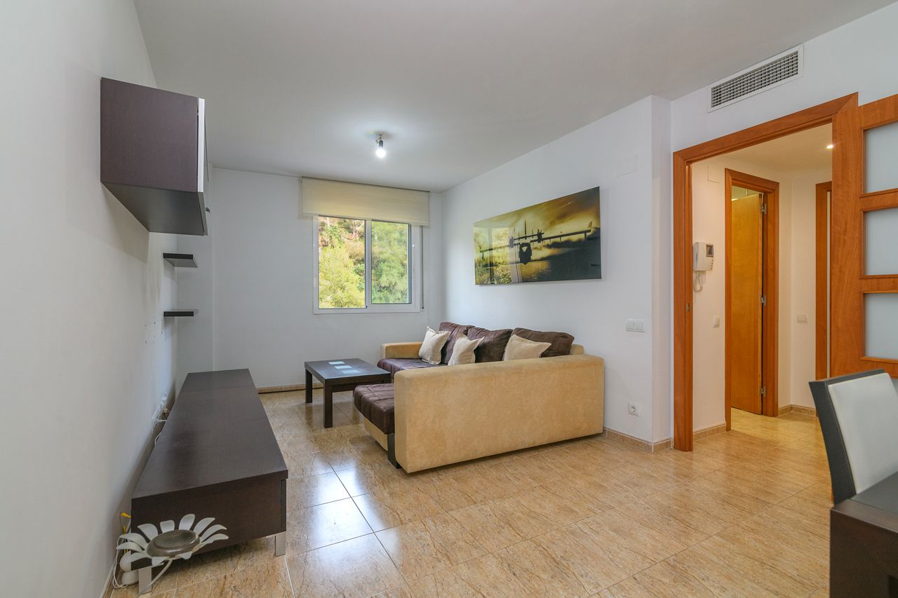 Sala d'estar de Pis en venda en Sant Climent de Llobregat amb Aire condicionat, Calefacció i Traster