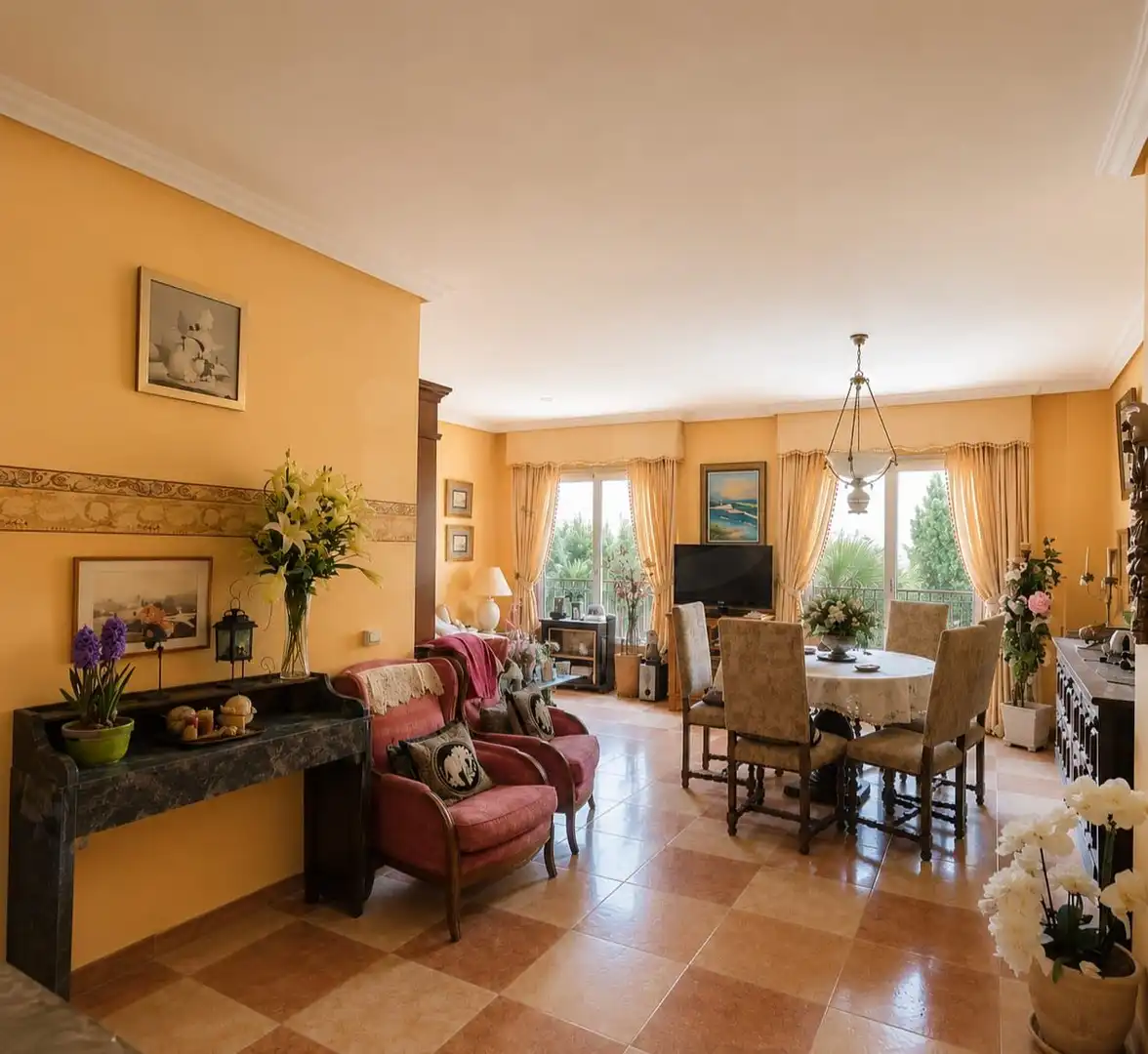 Sala d'estar de Àtic en venda en Caravaca de la Cruz amb Aire condicionat, Calefacció i Terrassa