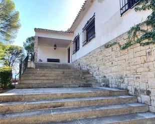 Exterior view of House or chalet for sale in Cocentaina  with Terrace, Swimming Pool and Balcony