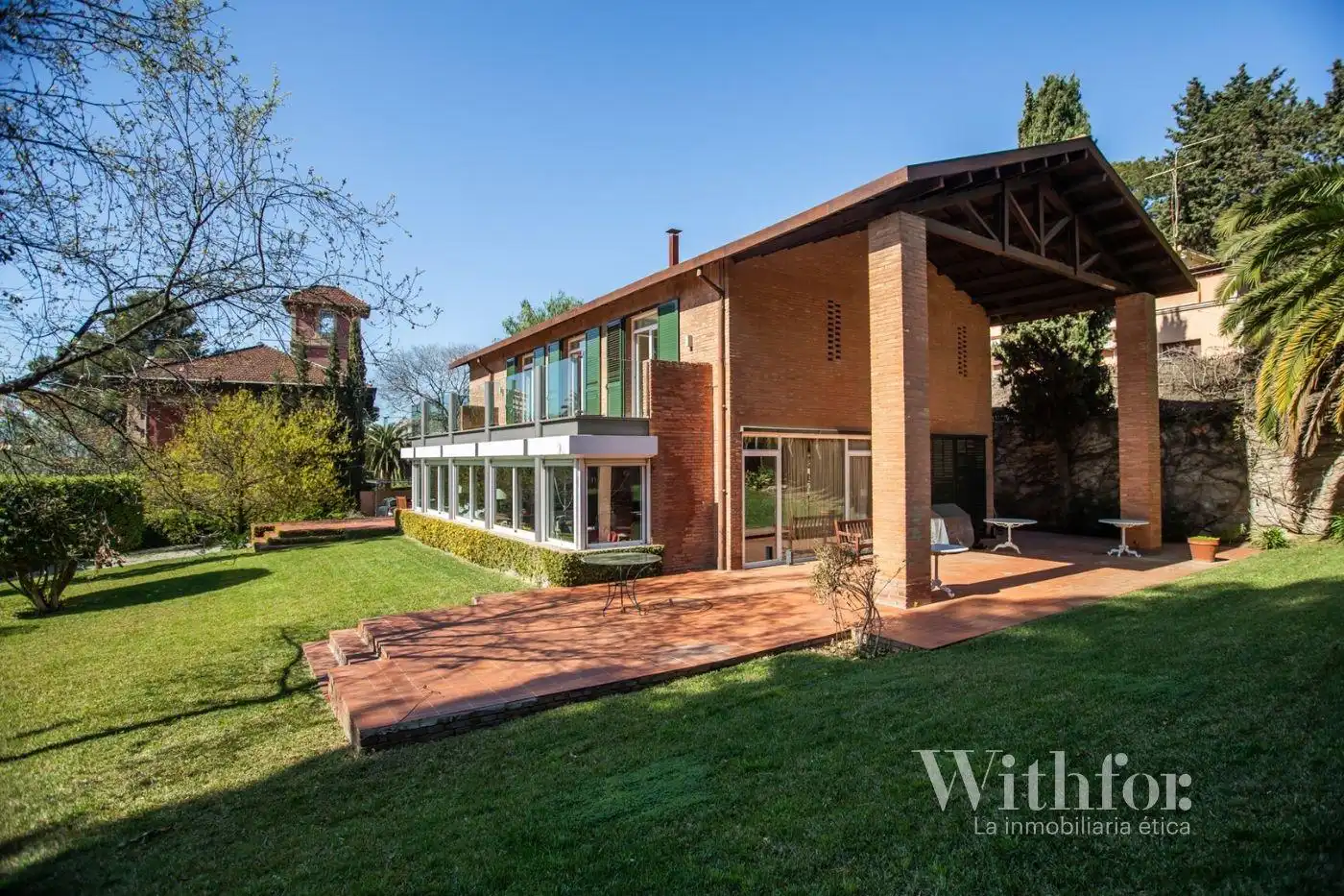Jardín de Casa o chalet de alquiler en Esplugues de Llobregat con Aire acondicionado, Calefacción y Jardín privado