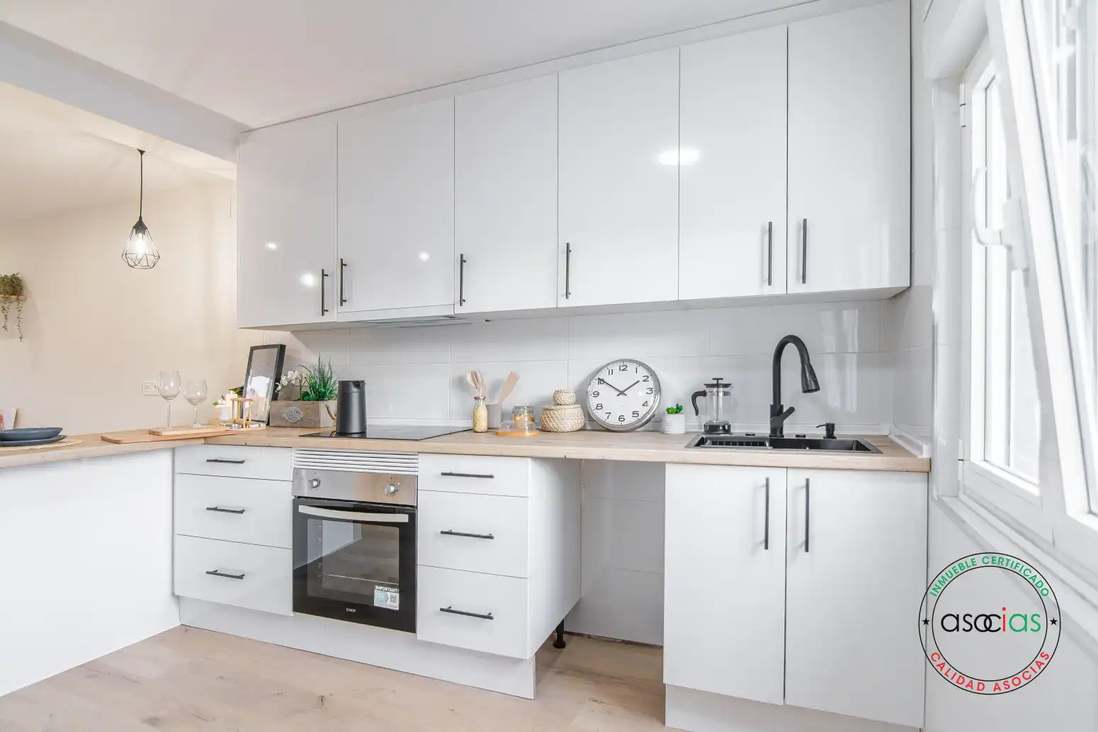 Kitchen of Flat for sale in Corvera de Asturias  with Heating, Private garden and Furnished