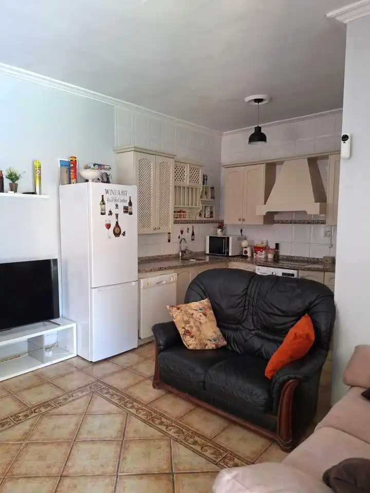 Cocina de Casa o chalet en venta en Alcalá de Guadaira con Aire acondicionado, Jardín privado y Terraza