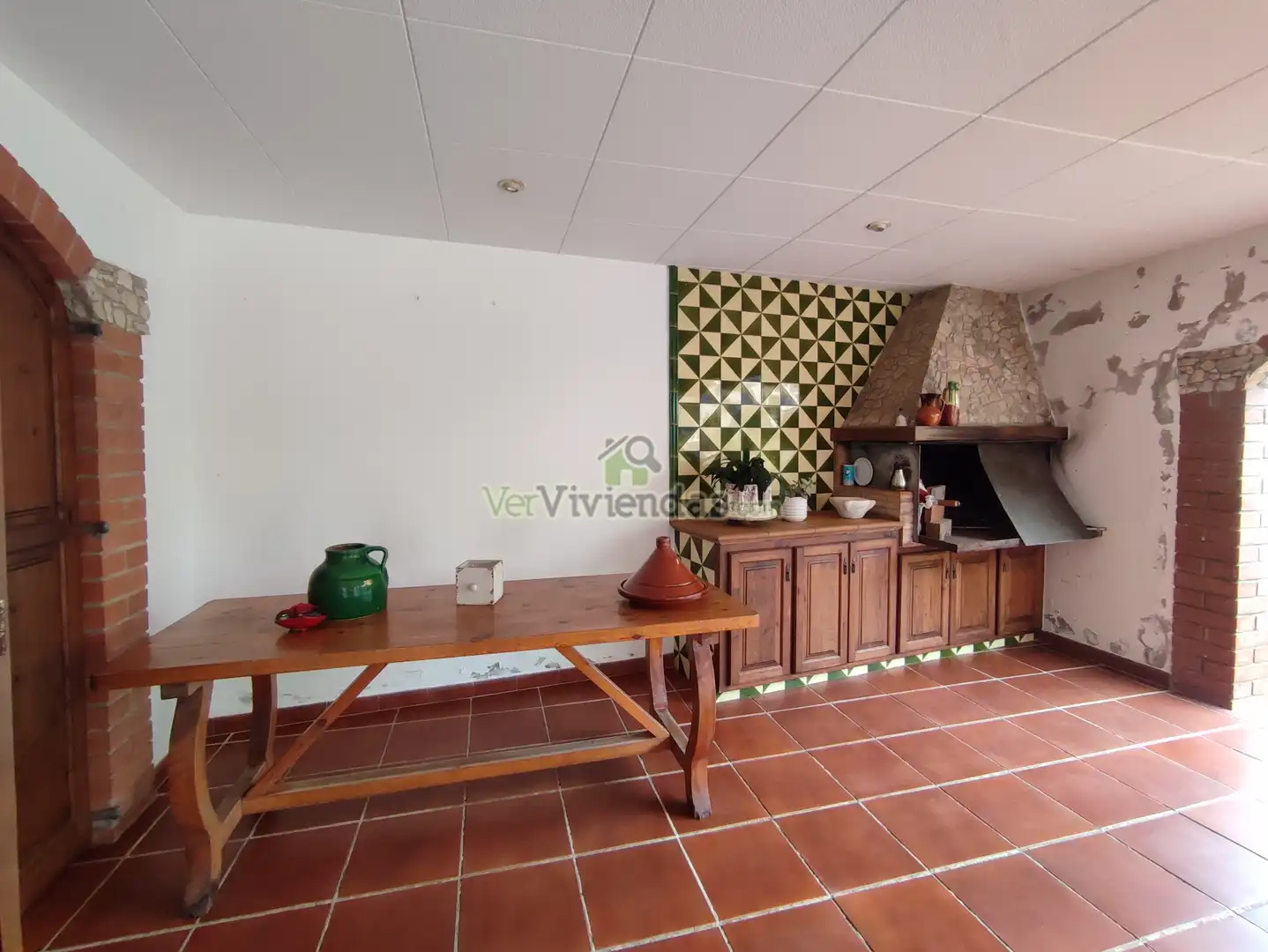 Cuina de Casa o xalet en venda en La Palma de Cervelló amb Calefacció, Jardí privat i Terrassa