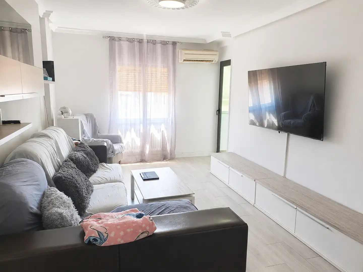 Sala de estar de Piso en venta en Parla con Aire acondicionado, Calefacción y Terraza