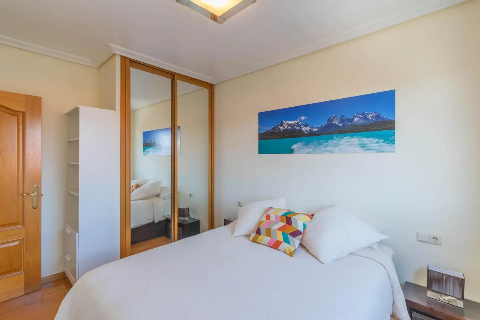 Bedroom of Attic for sale in  Pamplona / Iruña  with Heating, Terrace and Storage room