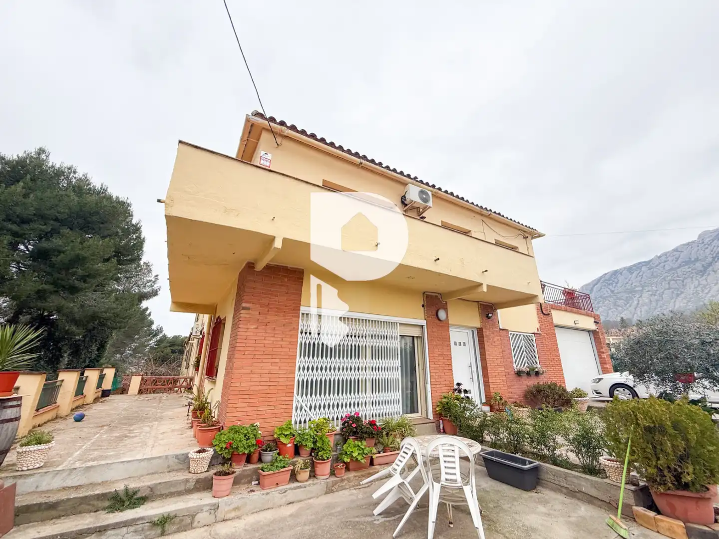 Vista exterior de Casa o chalet en venta en Collbató con Aire acondicionado, Jardín privado y Terraza