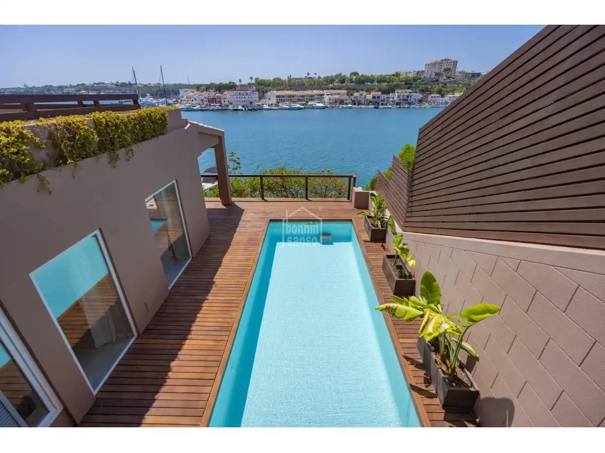 Piscina de Casa o chalet en venta en Maó - Mahón con Calefacción, Terraza y Piscina