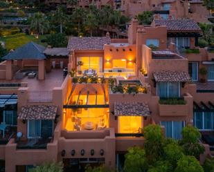 Exterior view of Duplex for sale in Marbella  with Air Conditioner, Terrace and Storage room