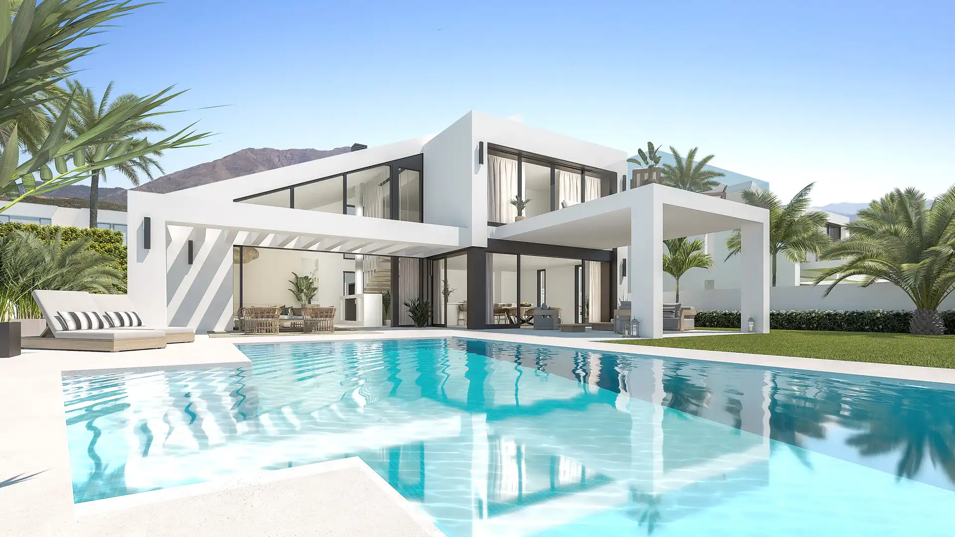 Casa amb piscina en venda a El Faro de Calaburra - Chaparral
