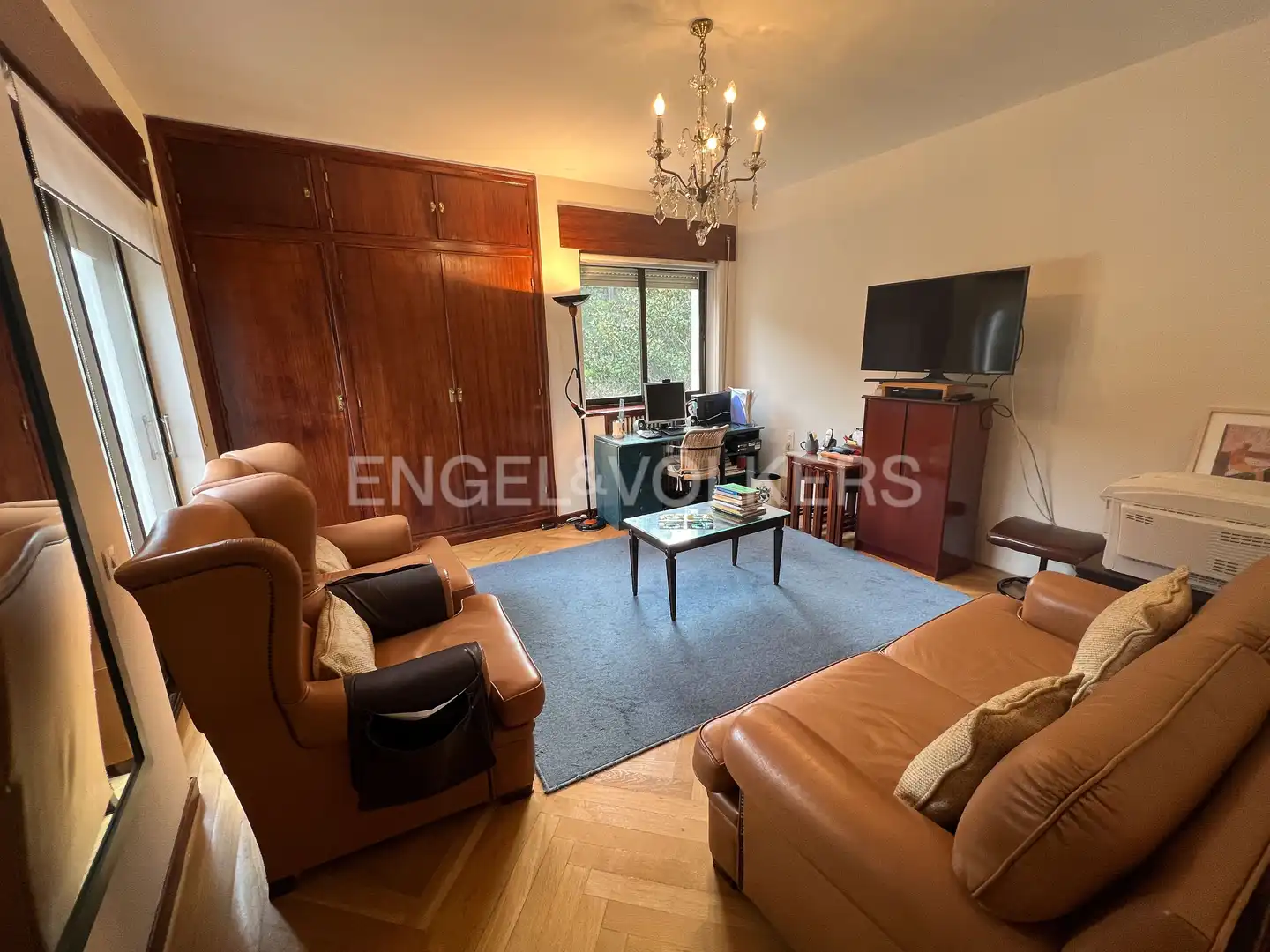 Sala de estar de Casa o chalet en venta en Sotillo de la Adrada con Aire acondicionado, Calefacción y Jardín privado