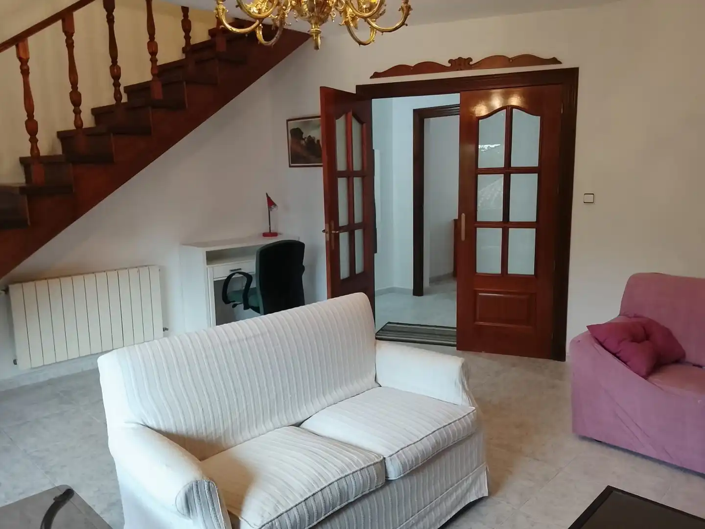 Wohnzimmer von Maisonette zum Verkauf in Valdemaqueda mit Heizung, Privatgarten und Terrasse