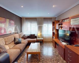 Living room of Flat for sale in  Valencia Capital  with Terrace and Balcony
