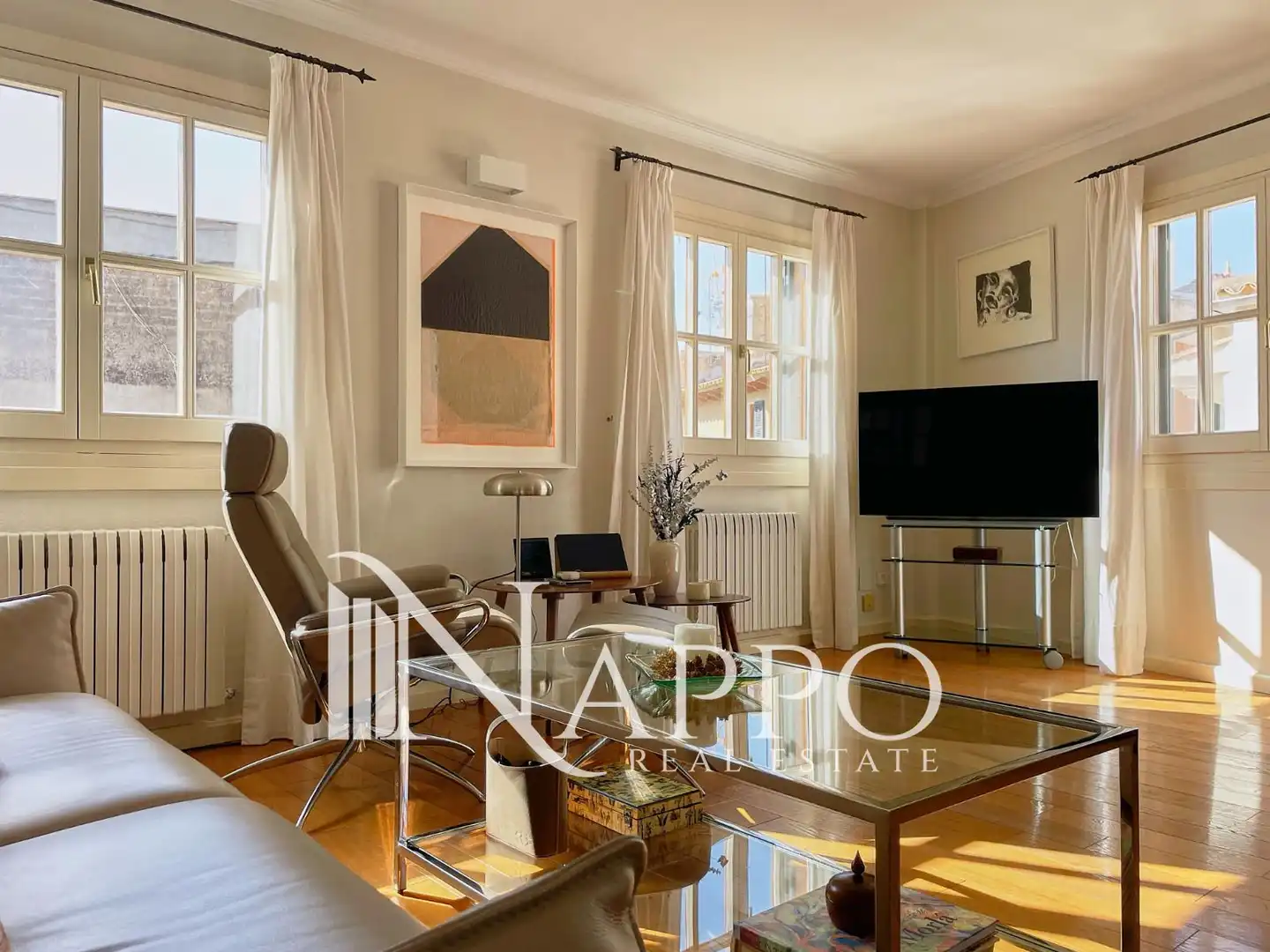 Sala d'estar de Àtic en venda en  Palma de Mallorca amb Aire condicionat, Calefacció i Traster