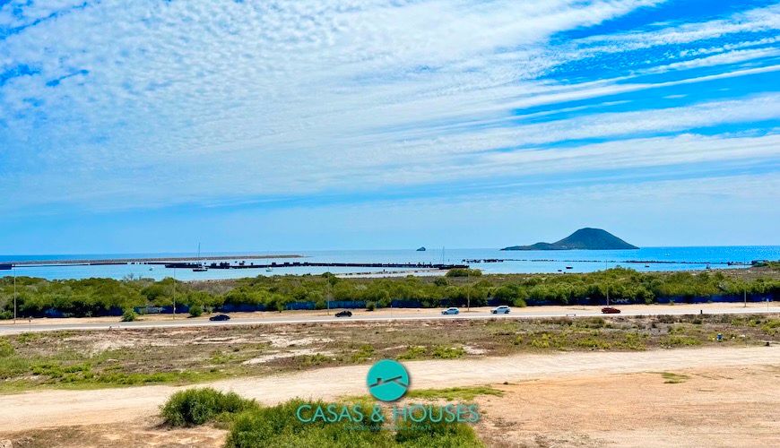Vista exterior de Apartament en venda en La Manga del Mar Menor amb Aire condicionat, Calefacció i Terrassa
