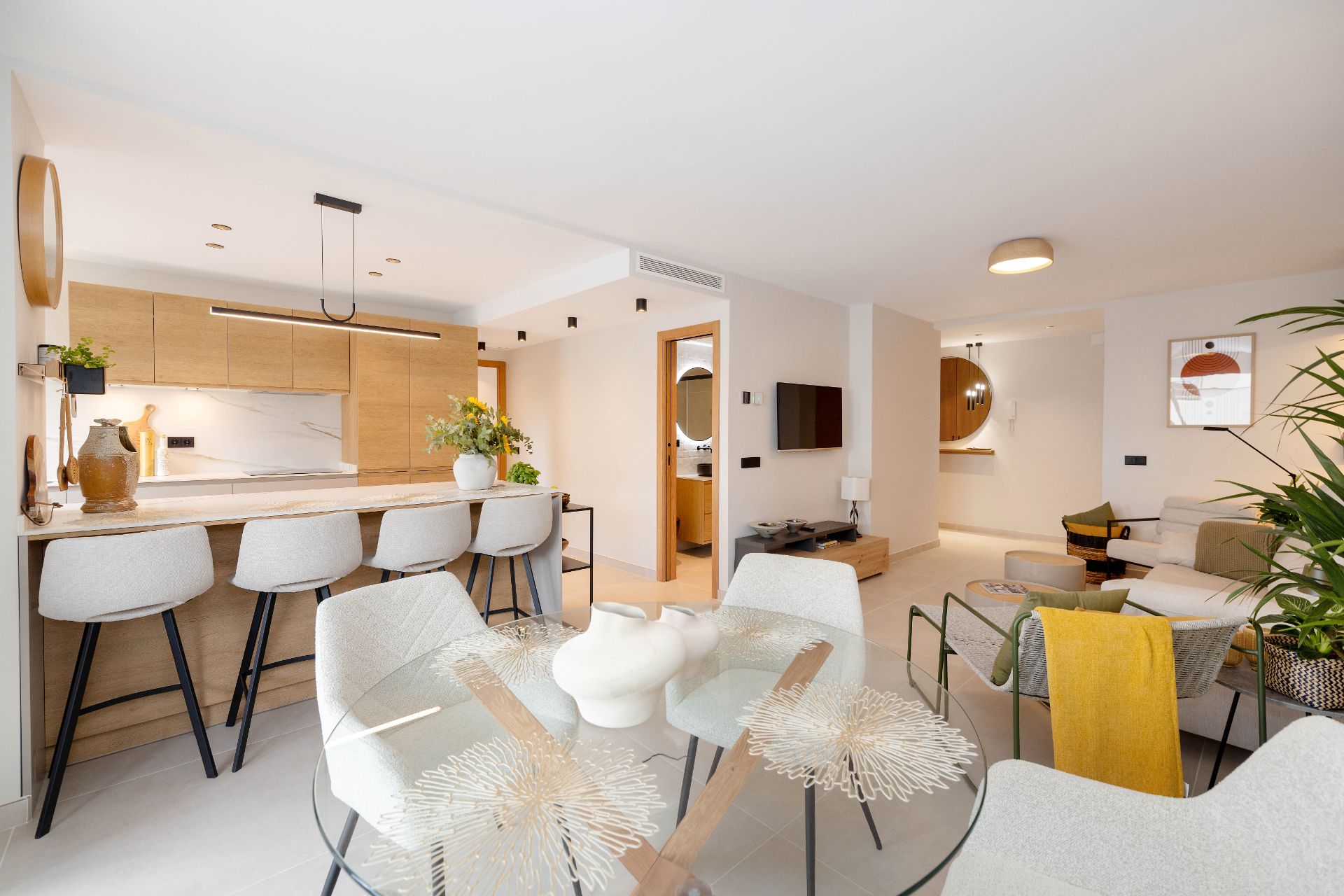 Living room of Apartment for sale in Marbella  with Air Conditioner, Heating and Terrace