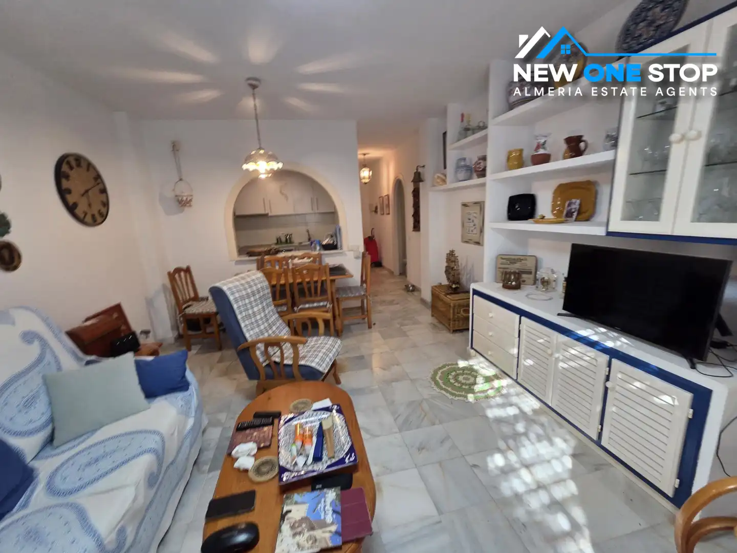 Living room of Apartments for sale in Mojácar  with Furnished and Community pool