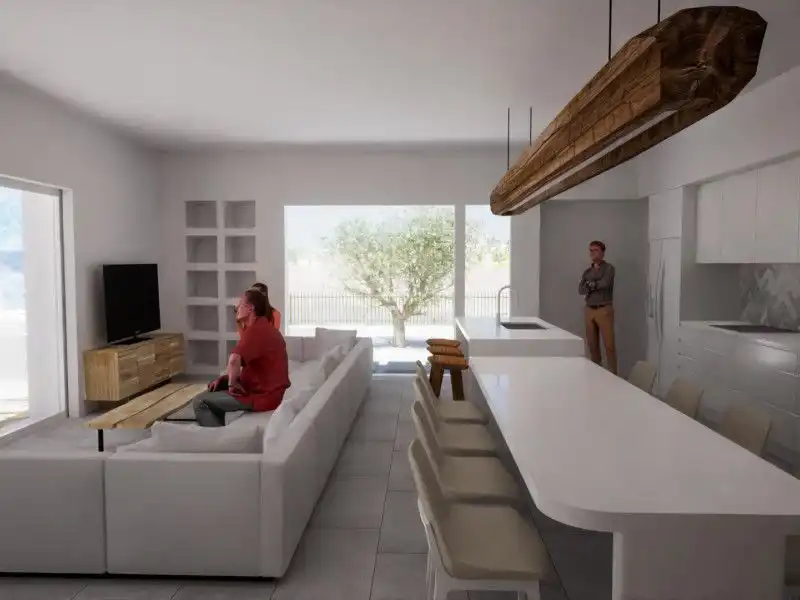 Living room of Houses for sale in L'Alfàs del Pi  with Community pool