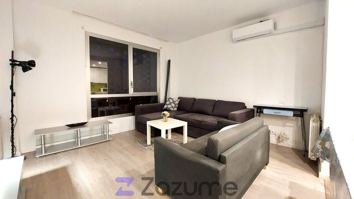 Living room of Flat to rent in Villanueva de la Cañada  with Air Conditioner, Heating and Private garden