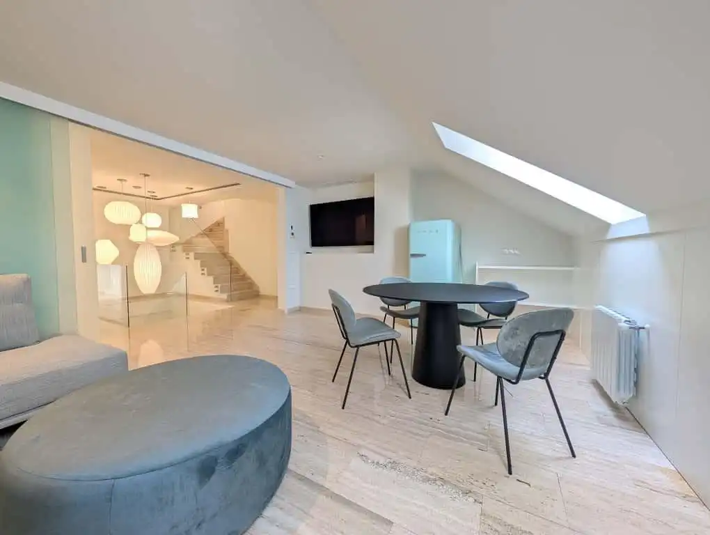 Sala d'estar de Dúplex en venda en Gandia amb Aire condicionat, Terrassa i Traster