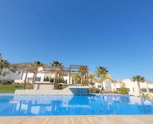 Swimming pool of Apartment to rent in Finestrat  with Air Conditioner, Heating and Private garden