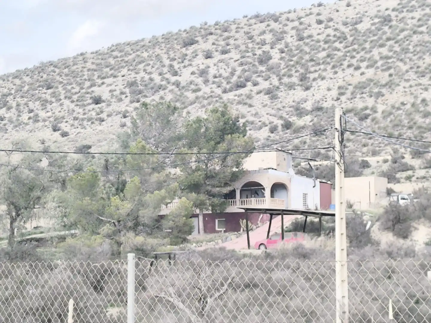 Vista exterior de Finca rústica en venta en Tabernas con Amueblado