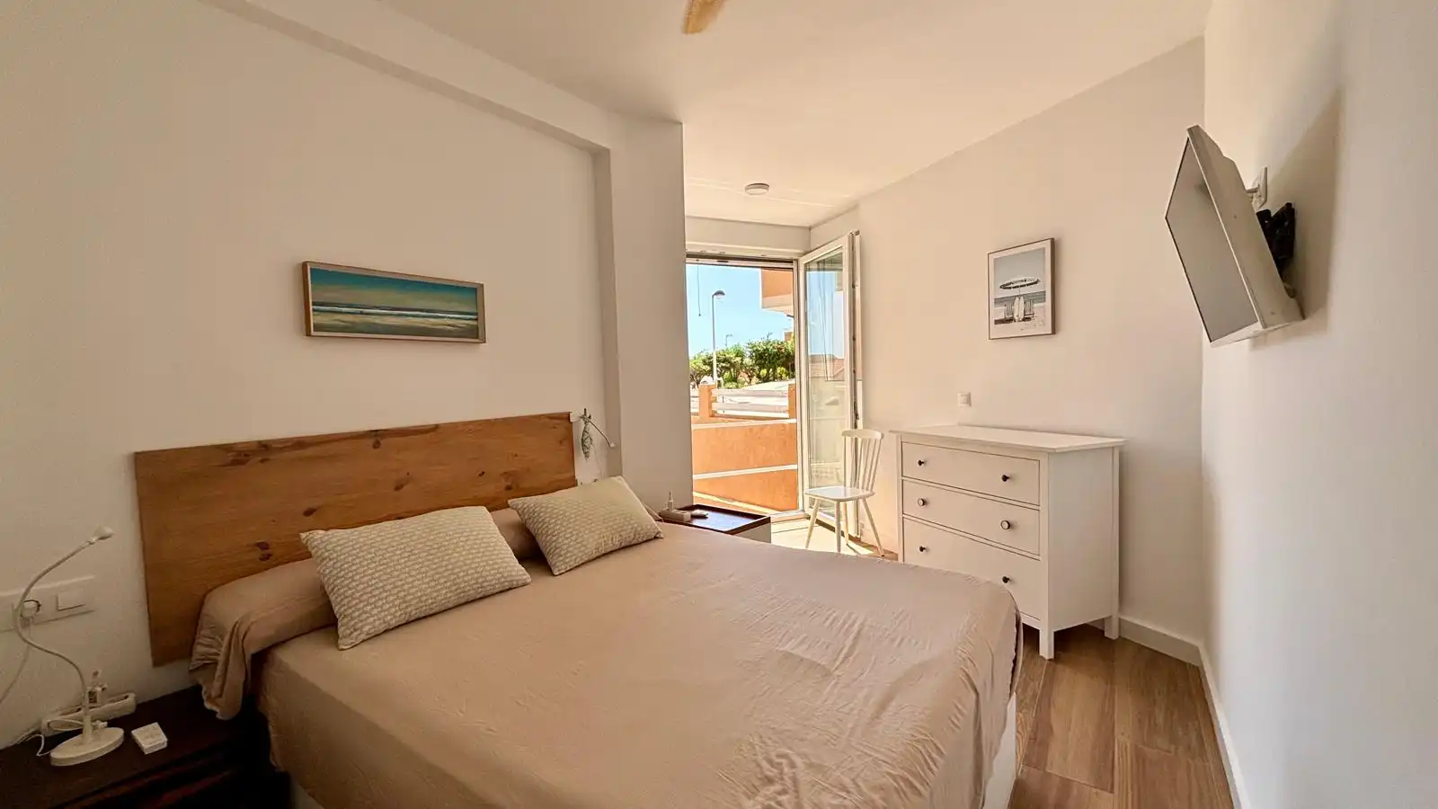 Schlafzimmer von Wohnungen zum Verkauf in Cartagena mit Klimaanlage, Heizung und Terrasse