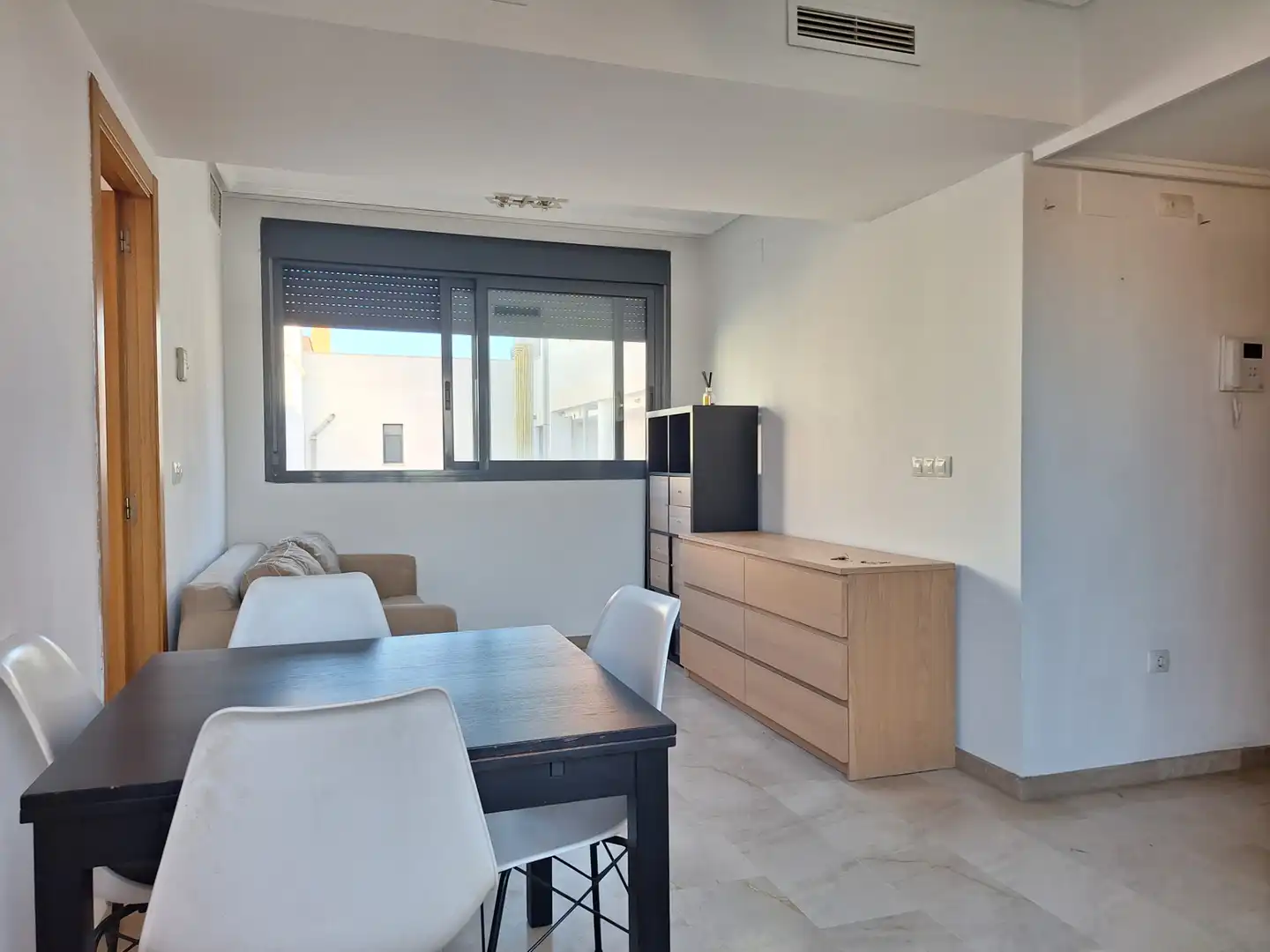 Wohnzimmer von Dachboden zur Miete in Valencia mit Klimaanlage, Heizung und Terrasse