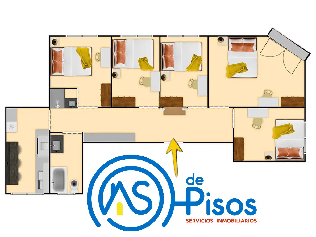 Flat for rent in Calle de Martínez Vargas, 2, Barrio Torrero