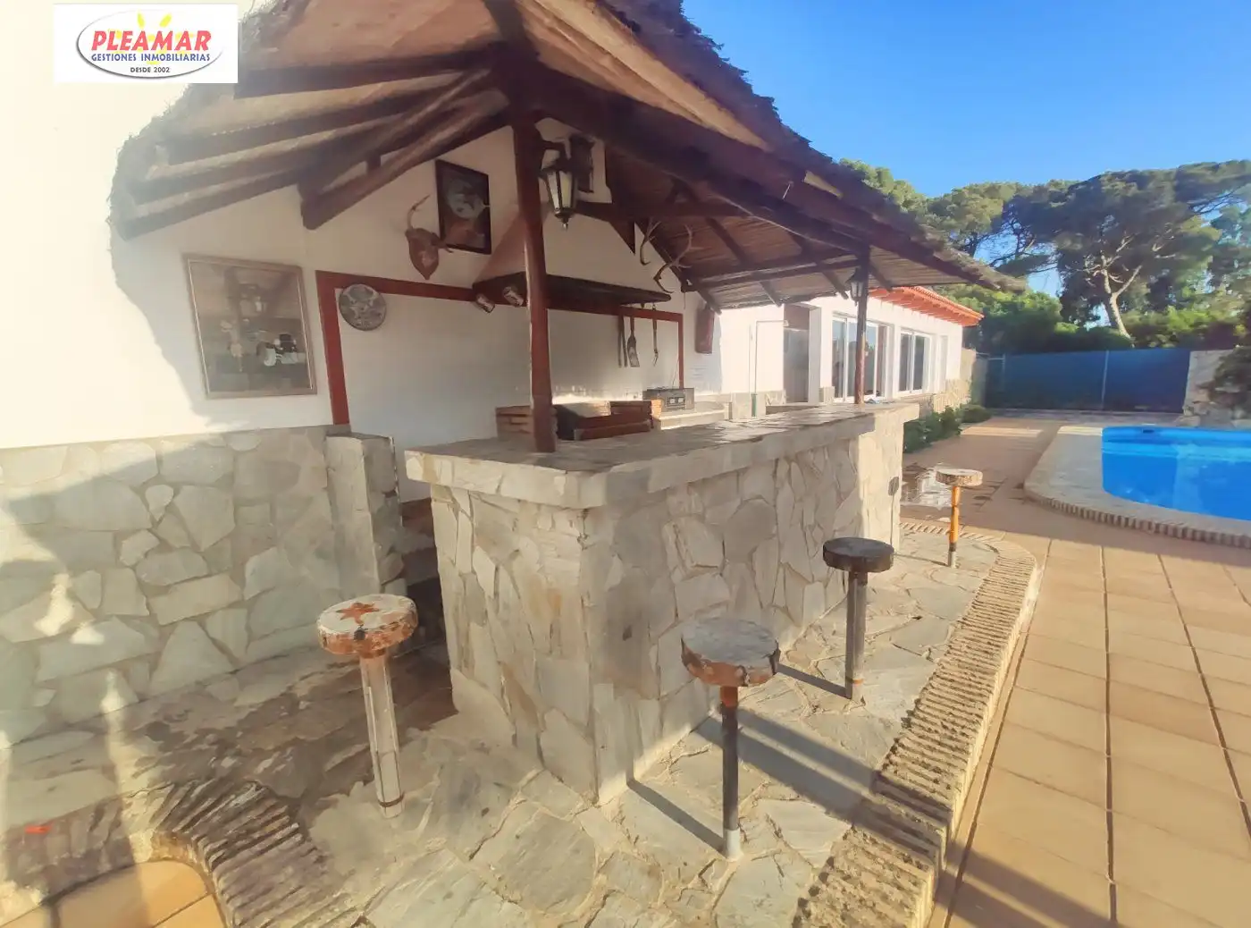 Casa rústica amb piscina en venda a Las Tres Piedras - Costa Ballena, imagen 23