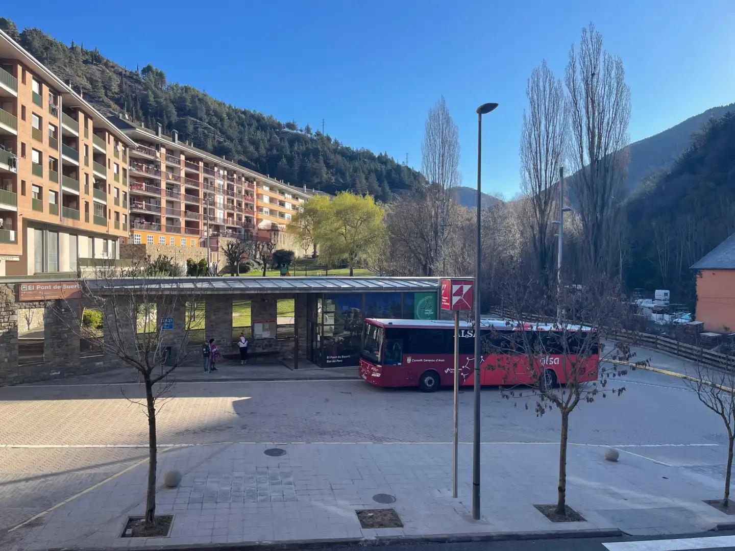 Parking of Flat for sale in El Pont de Suert  with Heating and Terrace