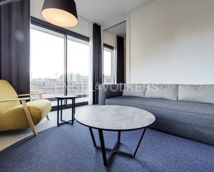 Living room of Apartment to rent in  Barcelona Capital  with Air Conditioner, Heating and Terrace