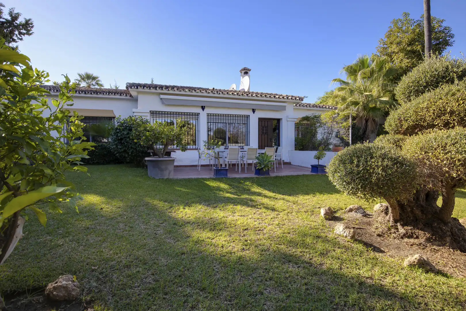 Jardín de Casa o chalet en venta en Marbella con Aire acondicionado, Calefacción y Jardín privado