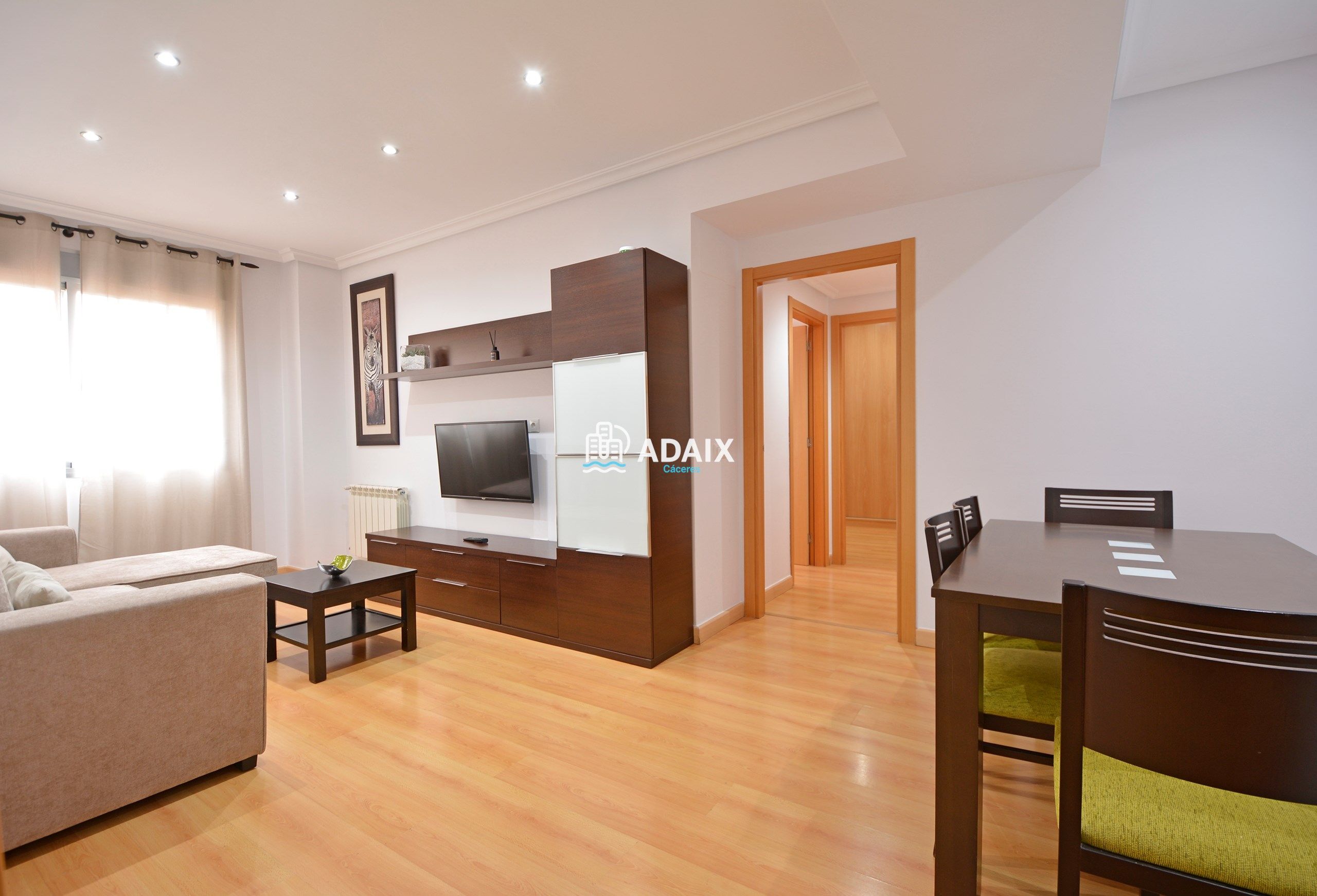 Bedroom of Flat to rent in Cáceres Capital  with Air Conditioner, Heating and Furnished