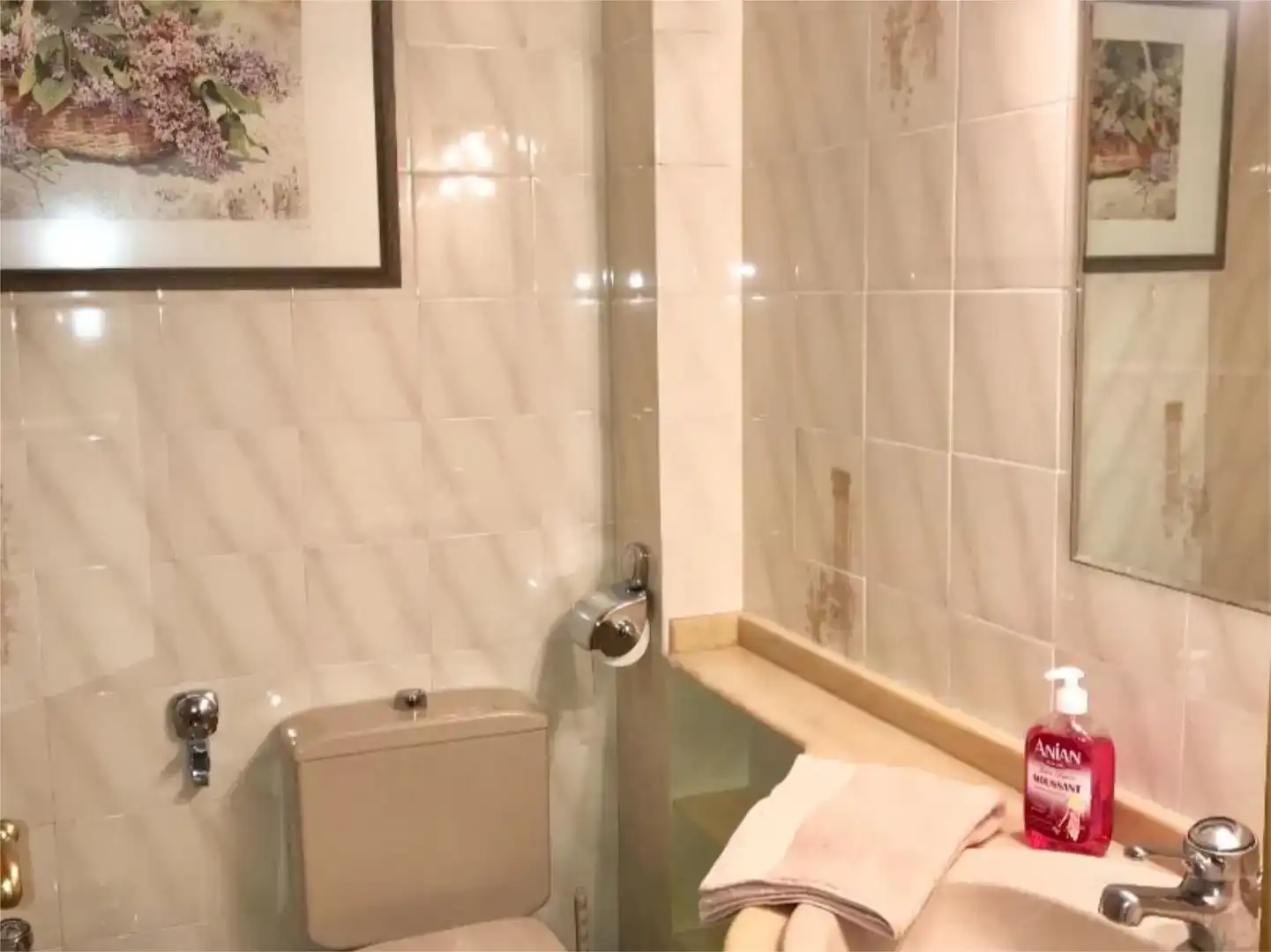 Badezimmer von Wohnung zur Miete in Gandia mit Klimaanlage und Balkon