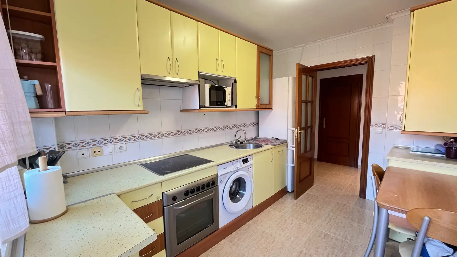 Küche von Wohnung zum Verkauf in Villanubla mit Heizung und Balkon